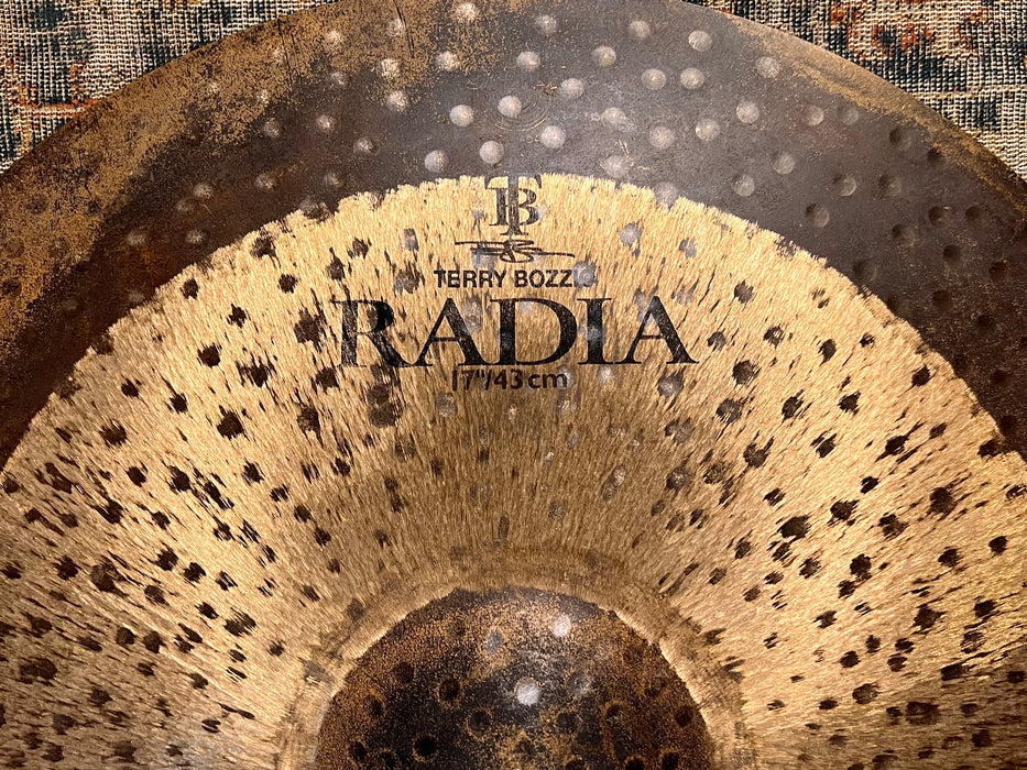 Ultra Rare Sabian RADIA 17” Crash Ride 1441 g TERRY BOZZIO DRY Perfect