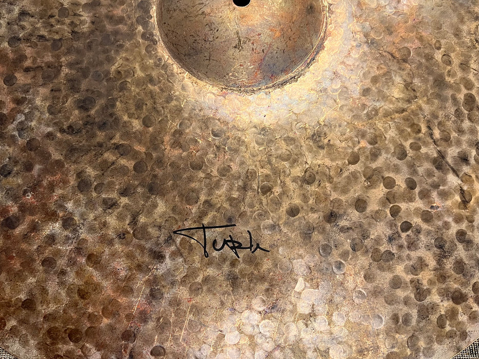 MASSIVE Raw Dry Dark Istanbul Mehmet TURK JAZZ Ride 24” 2850 g IMMACULATE!