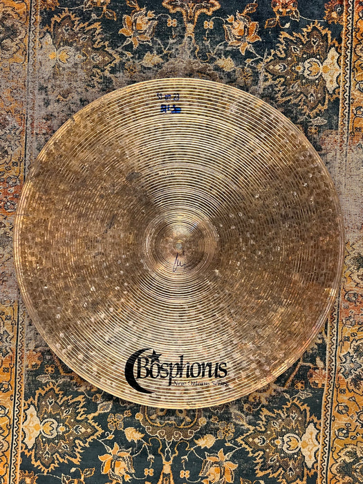 RARE Paper Thin Airy 23” Bosphorus New Orleans Ride Sizzle 2320 g IMMACULATE