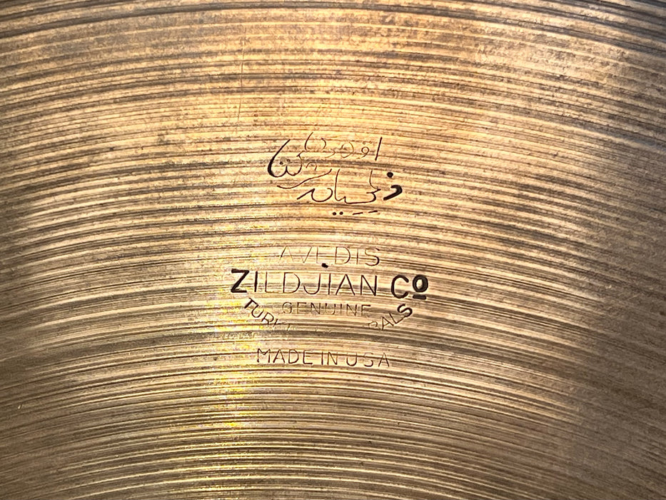 Ultra THIN RARE 1940s Vintage Zildjian Trans Stamp 15” Hihats 828 834 g Golden Era