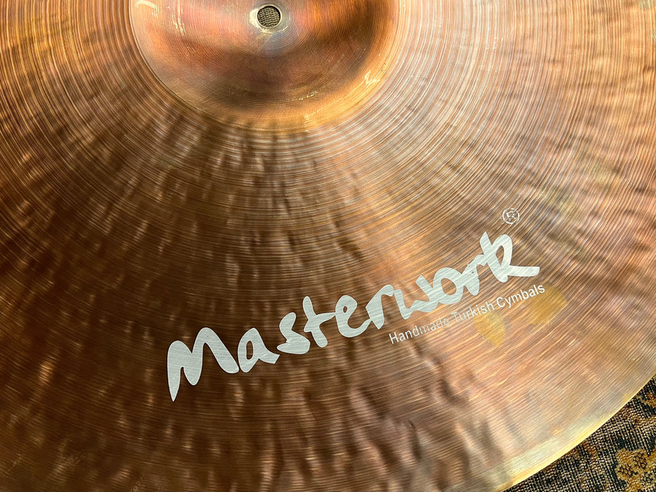 PRE AGED PAPER THIN DARK Masterwork 22” Crash Ride 1942 g PERFECT