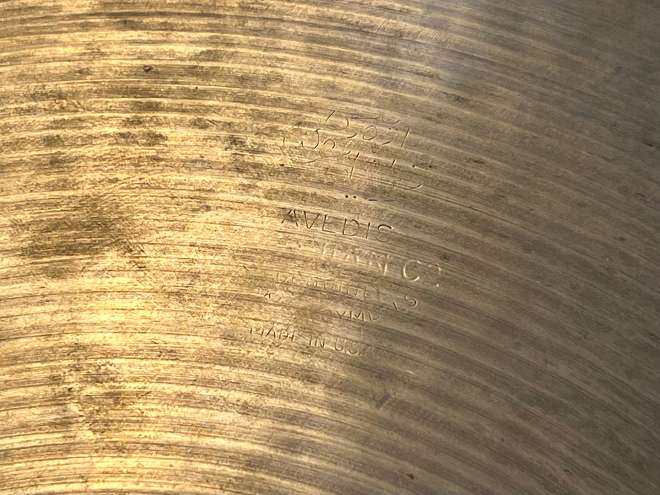 PAPER THIN Vintage 1960s Zildjian 14” Hihats ONLY 725 745 g Whispy Complex