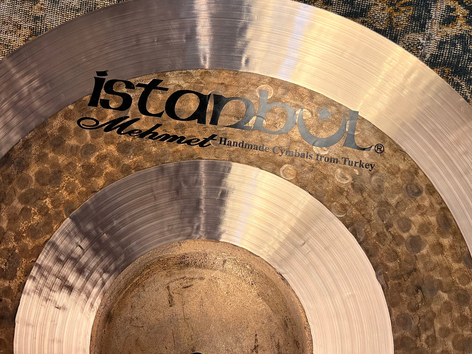 RARE 19” DARK WARM ISTANBUL MEHMET SULTAN JAZZ Ride Sizzle 1682 g