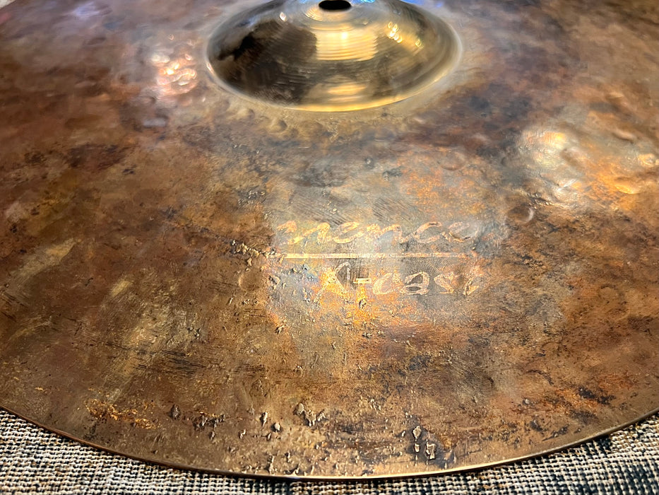 Istanbul Mehmet Raw Unlathed Brilliant Bell Dark Crisp Hihats 14” 1022 1298 g MINT