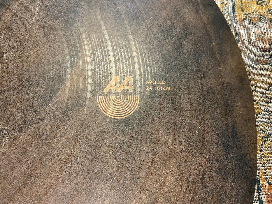 HUGE 24” Dark Dry Sabian APOLLO 24” Ride or Crash MULTI 3095 g CLEAN AA