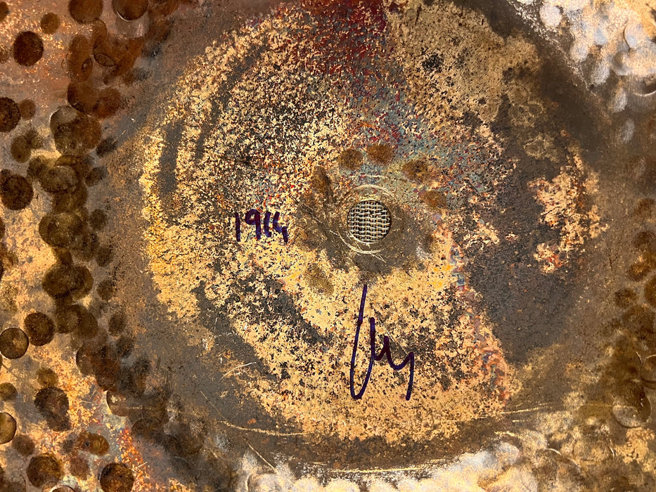 TURK OF DOOM Dark Complex Bosphorus Prototype RAW 21” THIN CRASH RIDE 1914 g