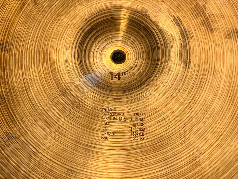 1977 REAL DEAL VINTAGE PAISTE 2002 SOUND EDGE Hihats 949