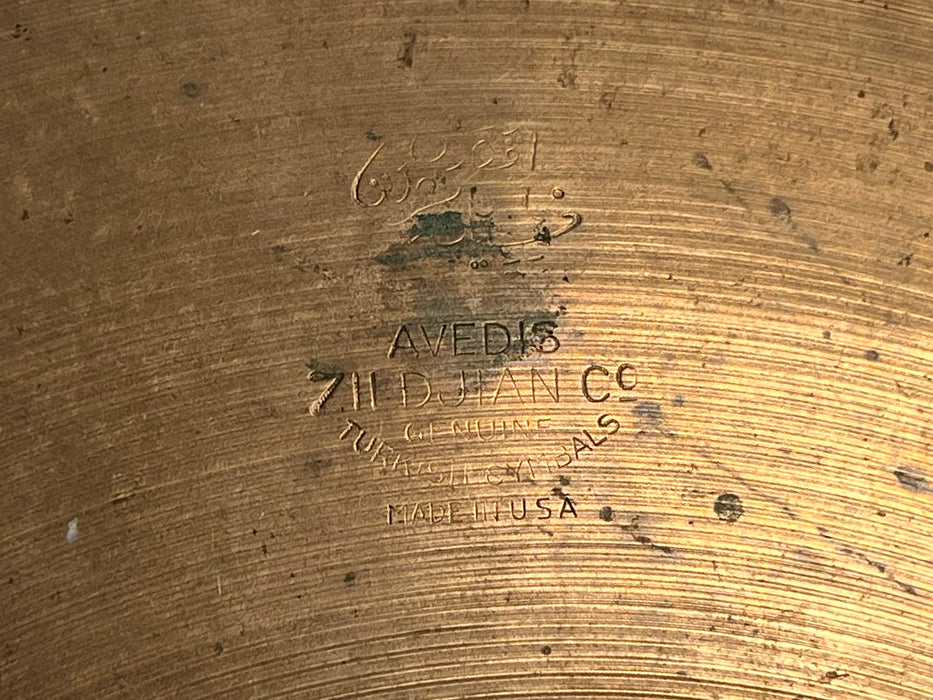 80 Yr Old Earlier 1940s VINTAGE Zildjian Paper Thin Hihats 13” 484 618 g Amazing