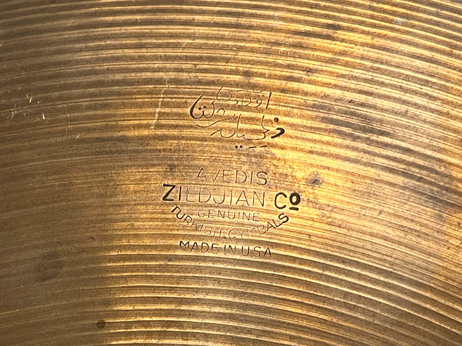 Ultra THIN RARE 1940s Vintage Zildjian Trans Stamp 15” Hihats 828 834 g Golden Era