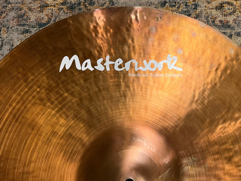 PRE AGED PAPER THIN DARK Masterwork 22” Crash Ride 1942 g PERFECT