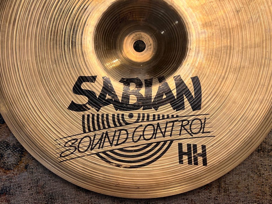 RARE SUPER MELLOW Sabian HH SOUND CONTROL 12" FLANGED Crash 417 g