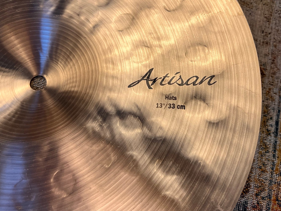 RARE DARK CRISP Sabian ARTISAN Hihats 13” 874 1310 g IMMACULATE Dont Spend $770