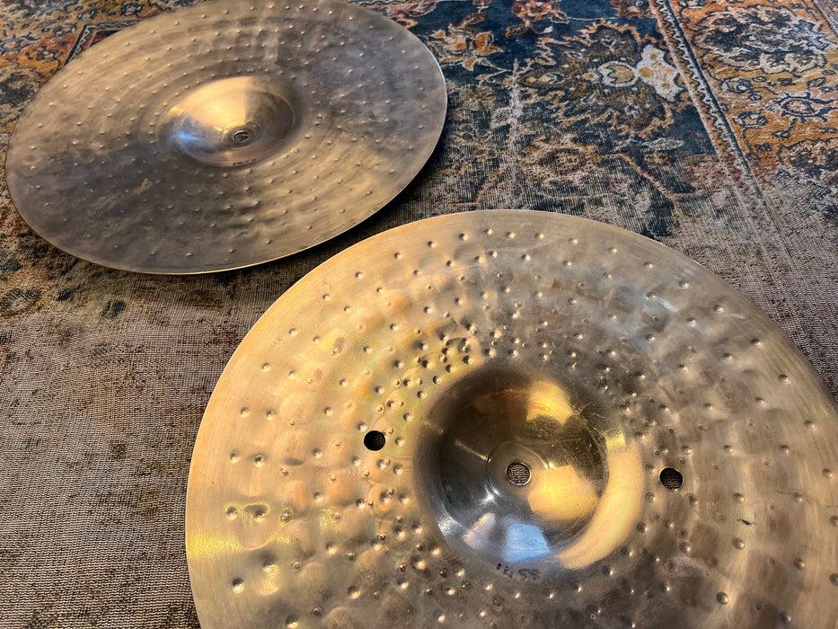 CRISP DRY Deep Hammered UFIP BIONIC Series 14” 1316 1458 Hihats CLEAN DON’T PAY $480