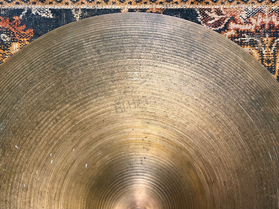 Vintage Zildjian 1960s EARLY NEW BEAT Hihats 15” 1014 1466 g