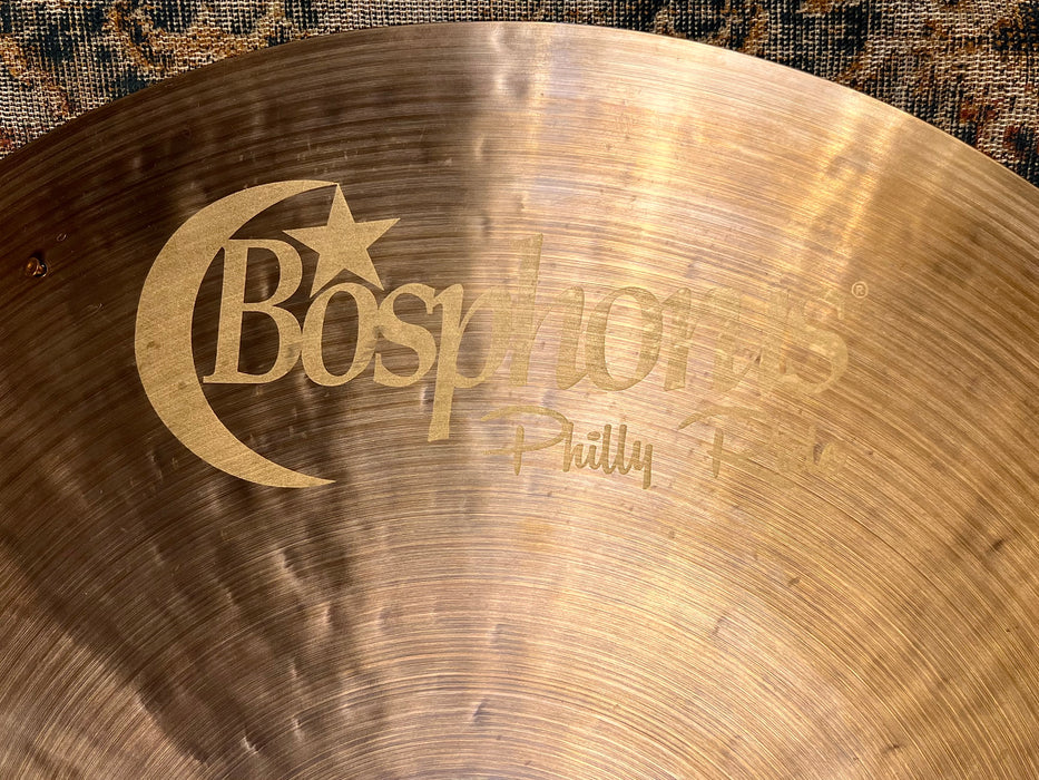 Light Papery Bosphorus PHILLY Ride 21” Only 1970 g Mellow MINT