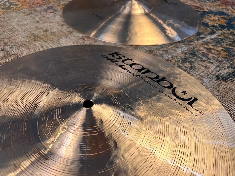 Rare MASSIVE Istanbul Mehmet LEGEND DRY 16” Hihats 1224 1438 g MINT