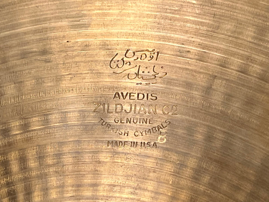 CLEAN 1960s Vintage Zildjian EARLY New Beat Hihats 14” 865 1231 g COMPLEX