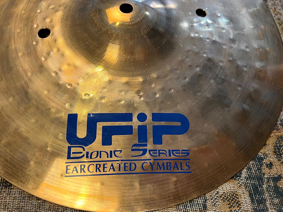 CRISP DRY Deep Hammered UFIP BIONIC Series 14” 1316 1458 Hihats CLEAN DON’T PAY $480