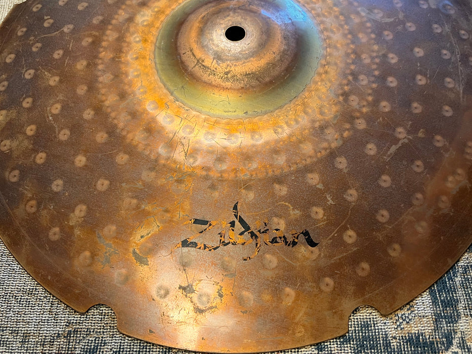 ZILDJIAN RUDE HIHATS? Well…CLOSE! Zildjian IMPULSE 14” Hihats 1132 1120 g RAW Factory Notches
