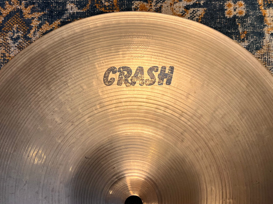 RARE SUPER MELLOW Sabian HH SOUND CONTROL 12" FLANGED Crash 417 g