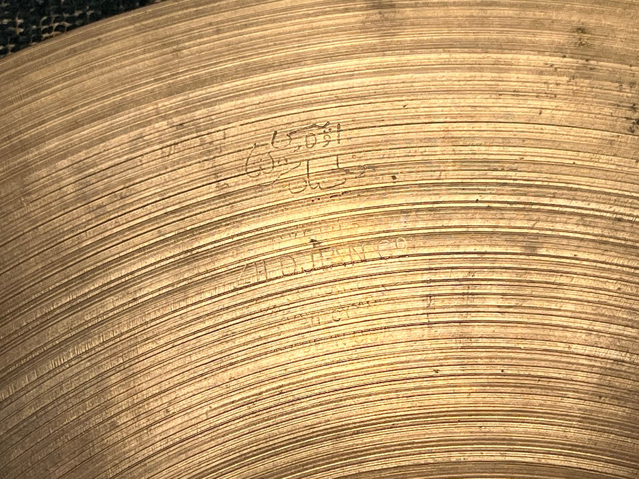 RARE 1950s Vintage ZILDJIAN Paperthin 12” Hihats 496 522 g CLEAN Hand Hammered