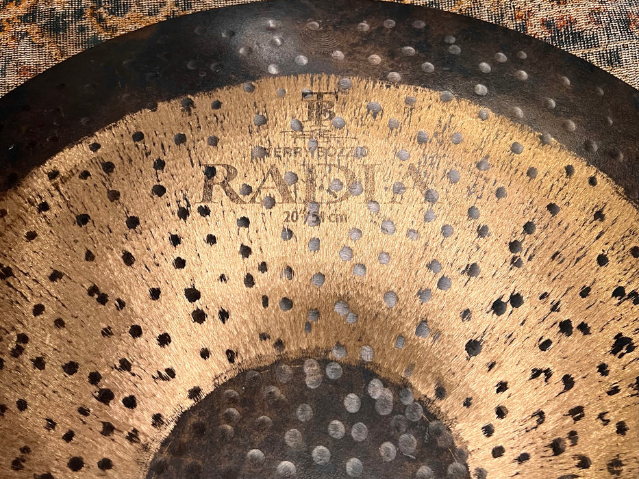 RARE DISCONTINUED DRY Sabian 20" RADIA FLAT Ride! 2525 g CONTROLLED
