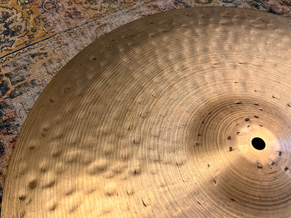 Rare 1st RUN 23 YR OLD Zildjian K Constantinople 20” LIGHT Ride 1961 g DRY CLEAN
