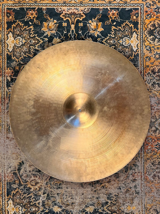 BIG Light 1960s Vintage Zildjian 22” Light Crash Ride ONLY 2542 g