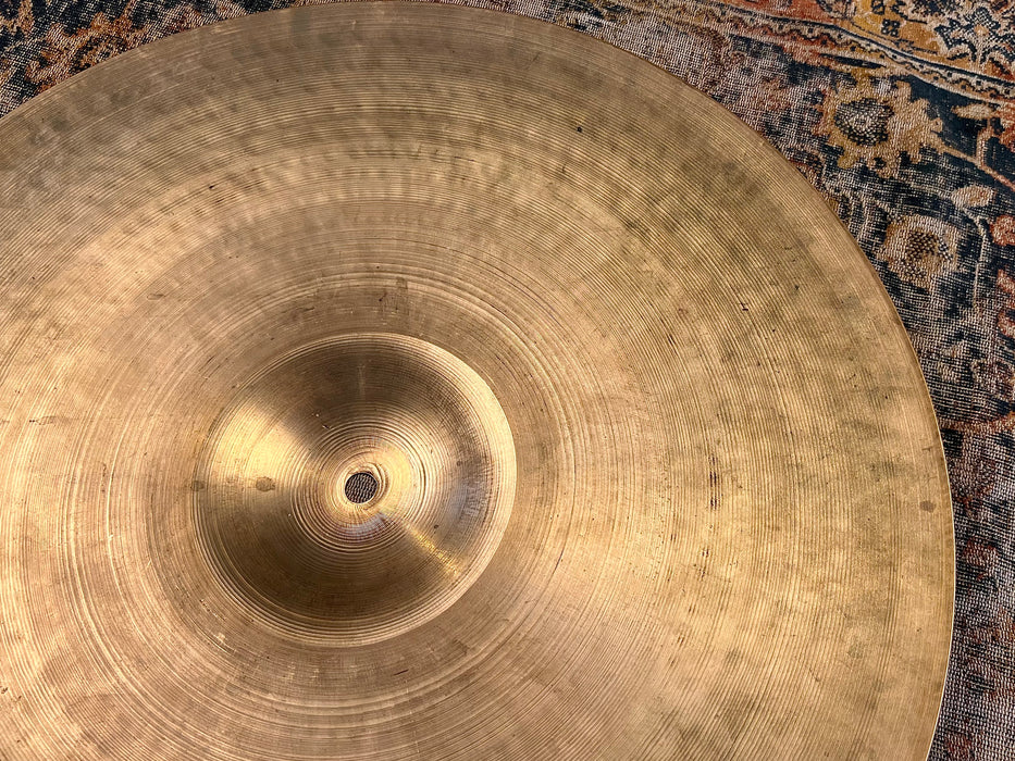 Vintage 1960s Zildjian 18” Ride 1896 g CHIME-LIKE Attack