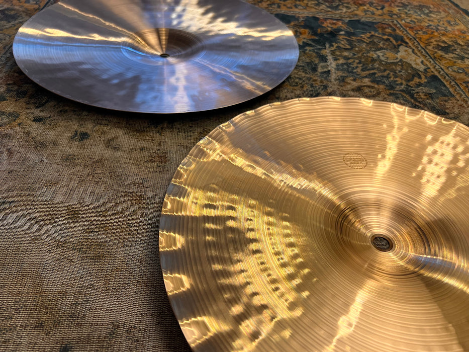 UNIQUE THIN PAISTE PROTOTYPE 2002 SOUND EDGE Hihats 14” 829 977 g MINT