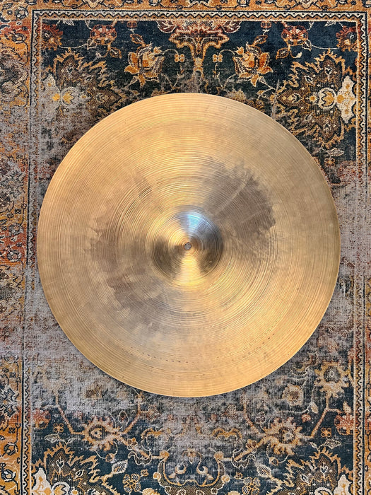 Semi-DRY 1950s Vintage ZILDJIAN BLOCK STAMP Warm Ride 2198 g