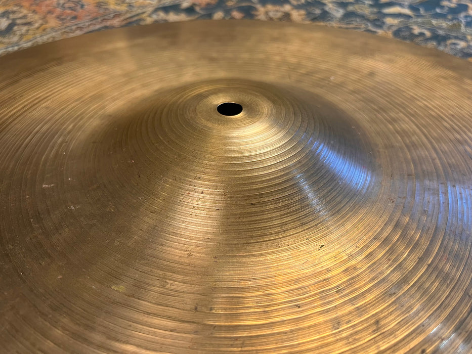 BIG Light 1960s Vintage Zildjian 22” Light Crash Ride ONLY 2542 g