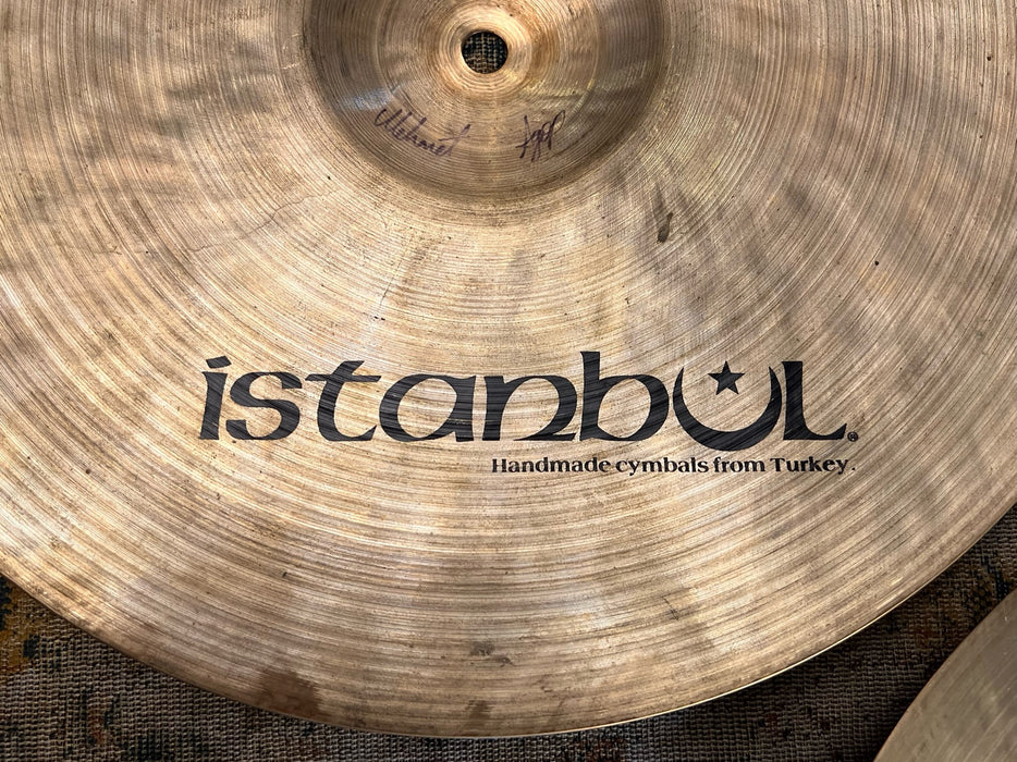 RARE PRE SPLIT ISTANBUL AGOP MEHMET SULTAN Hihats 14” 1100 1270 g