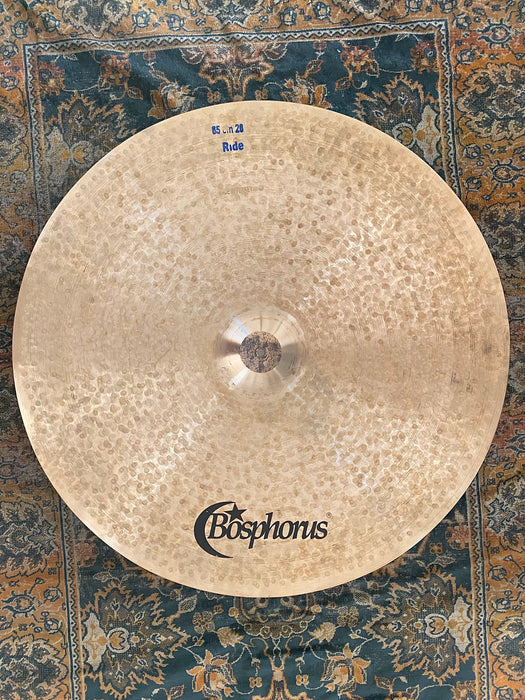 26” of BLISS! MASSIVE UNIQUE Bosphorus 26” GOLDEN BRUSHED Ride Crash 4214 g