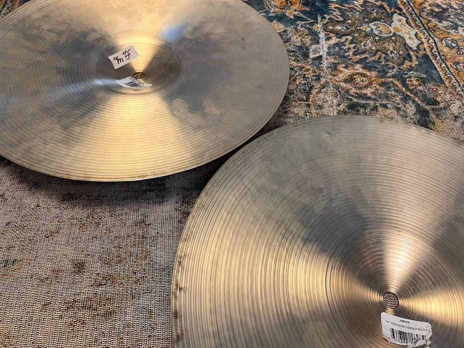 CRISP CLEAN ZILDJIAN ARMAND Hihats 14” 1002 1264 g No Longer Made