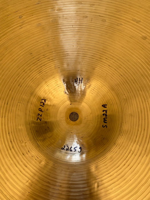 Unique Sabian Custom Prototype HH Hi Bell Hot Ride + Sig 21" 2265 g CLEAN