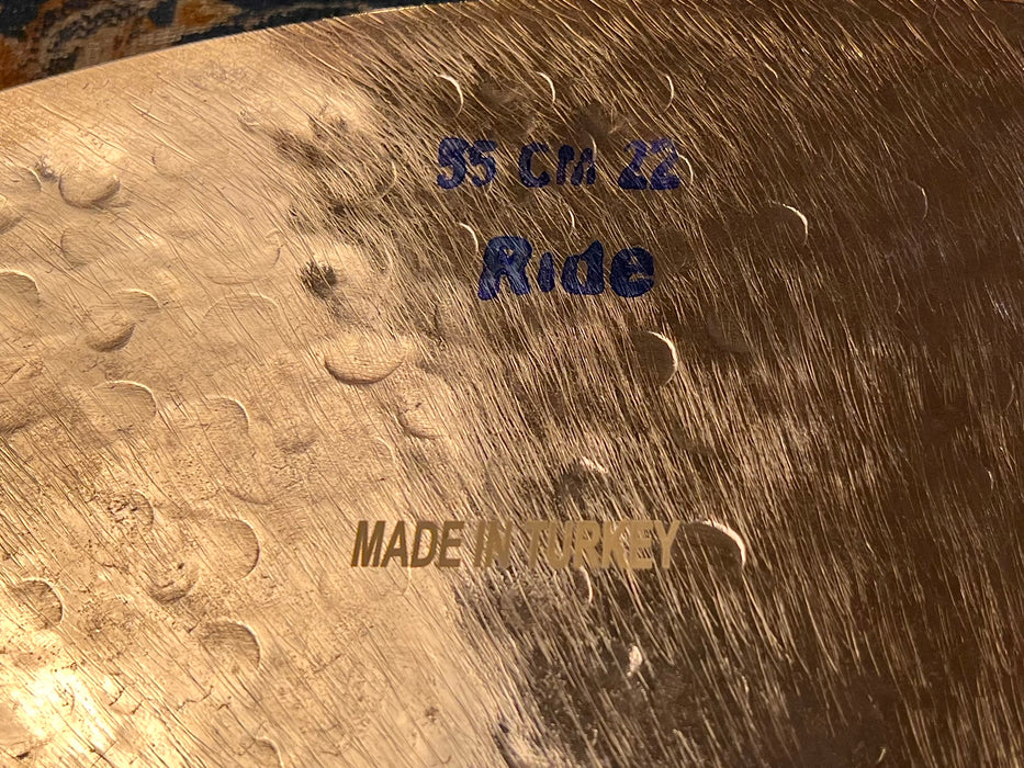 Gorgeous DRY Bosphorus RAW GOLD Ride 22” 3000 g MINT