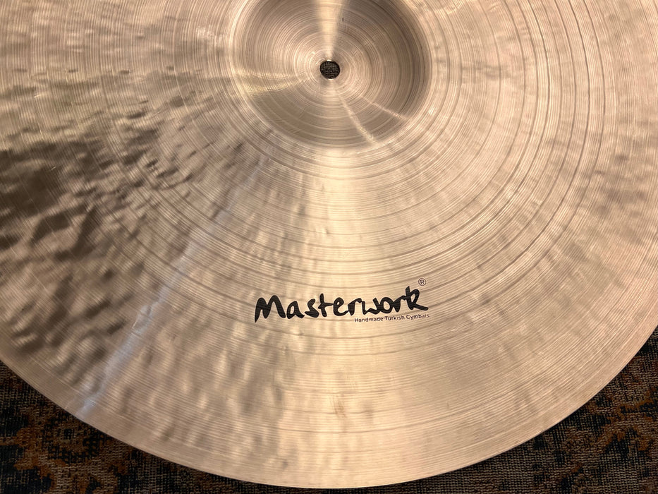 GLOWING Masterwork JAZZ MASTER 20” Paper Thin Crash Ride 1428 g