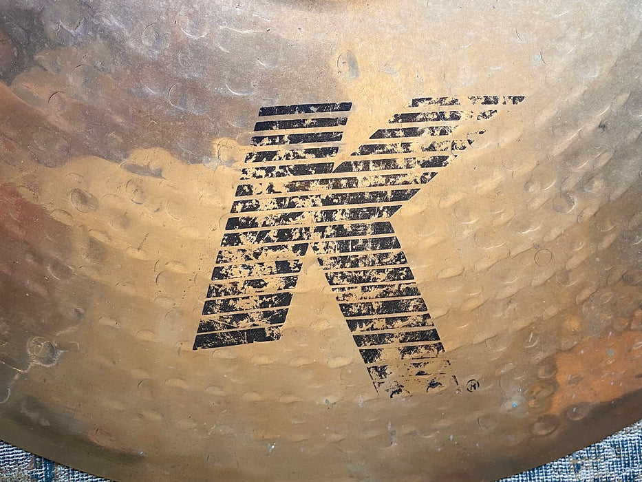 EARLIER Semi-Complex Zildjian K CUSTOM 20” Ride 2988 Gs