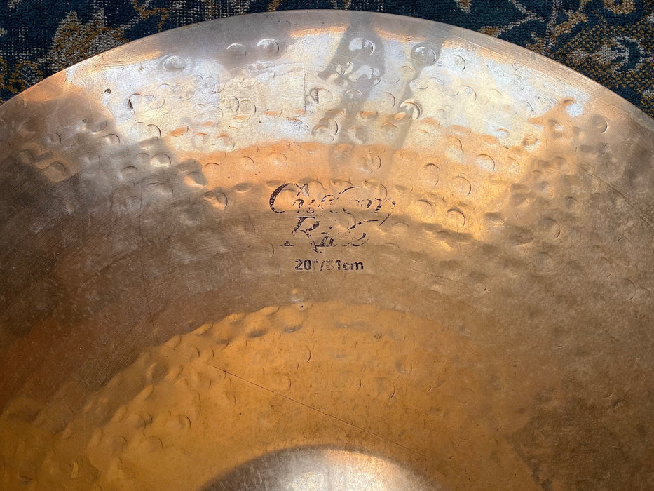 EARLIER Semi-Complex Zildjian K CUSTOM 20” Ride 2988 Gs