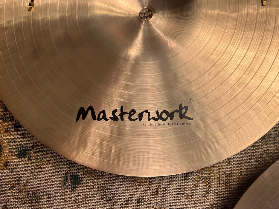 12” Prototype Masterwork SPLASH Hi Hats w Tambourine Jingles 354 408 g FAST