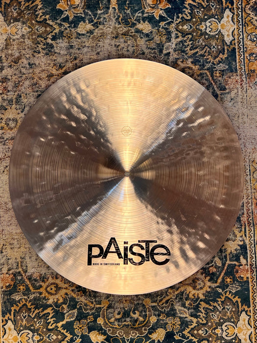 Perfect Paper Thin Paiste MASTERS Dark Crash Ride 20” 1793 g