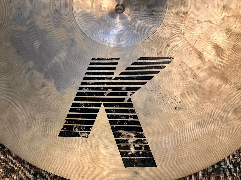 RARE Vintage Zildjian EAK K Heavy Ride 20” 2842 g DARK DRY GADD