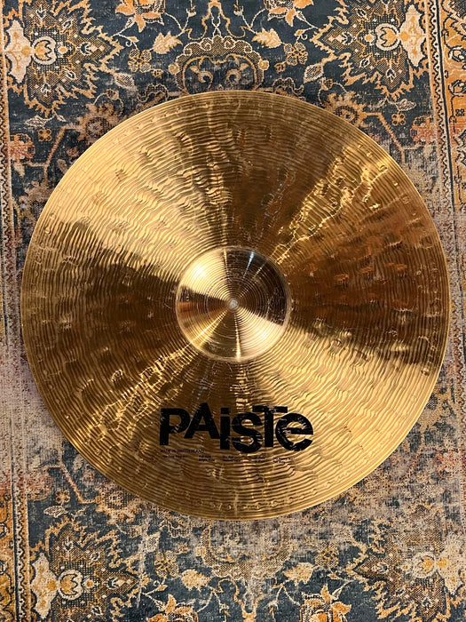 Discontinued EARLY Paiste Signature 21” DRY HEAVY Ride 3226 g Danny Carey