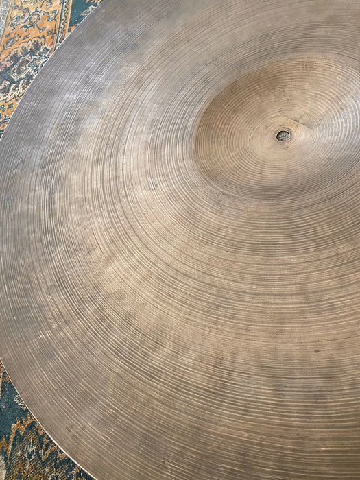 ULTRA RARE 24” Vintage Zildjian ISTANBUL K 3692 g DARK DRY