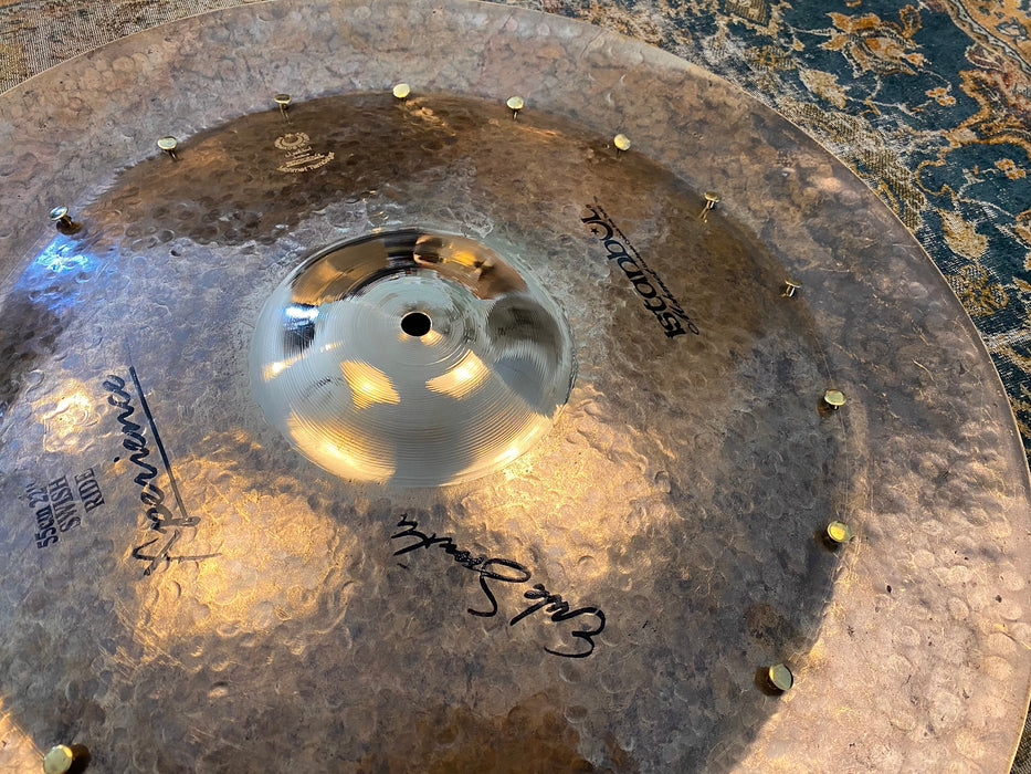 Rare Raw Dry Istanbul Mehmet 22” SWISH KNOCKER w ALL 18 Rivets 2077 g