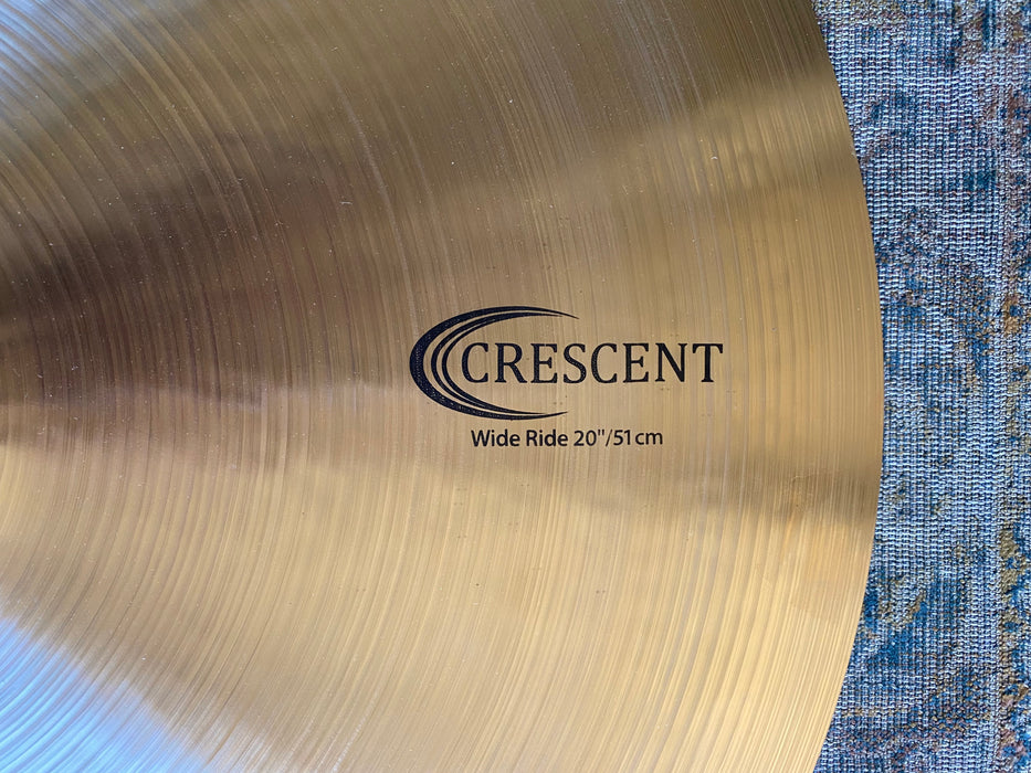 DRY Sabian Stanton Moore Crescent Wide Ride 20” 2083 Gs PERFECT CD