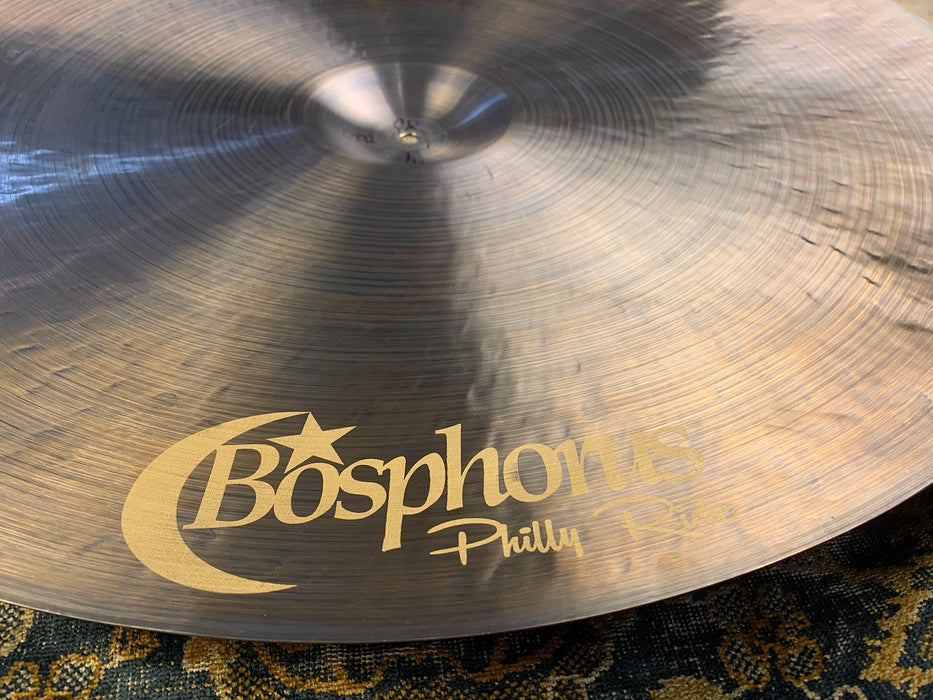 1-of-1 Bosphorus 28” PHILLY RIDE Crash Ride 4376 g IMMACULATE