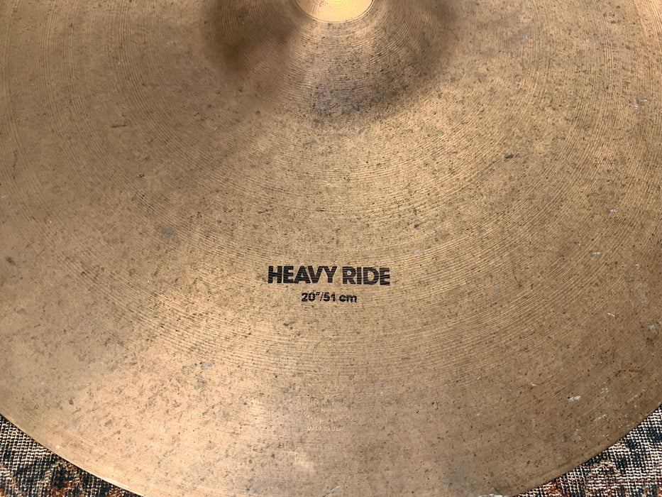 RARE Vintage Zildjian EAK K Heavy Ride 20” 2842 g DARK DRY GADD