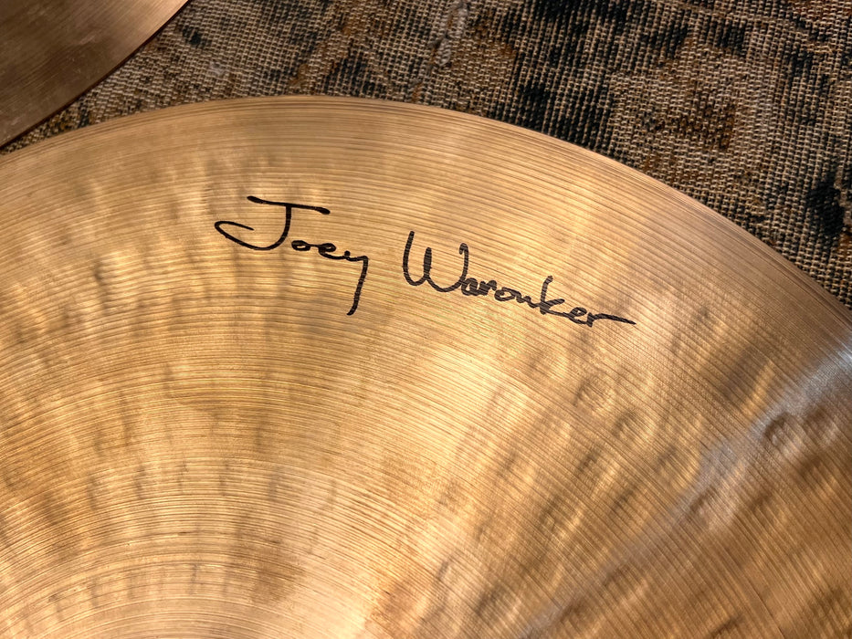 PAPER THIN Istanbul AGOP JOEY WARONKER Hihats 14” 775 970 g MINT SMOOTH